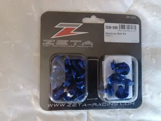 Kit Parafusos Alumínio for plastics Zeta Azul Kawa