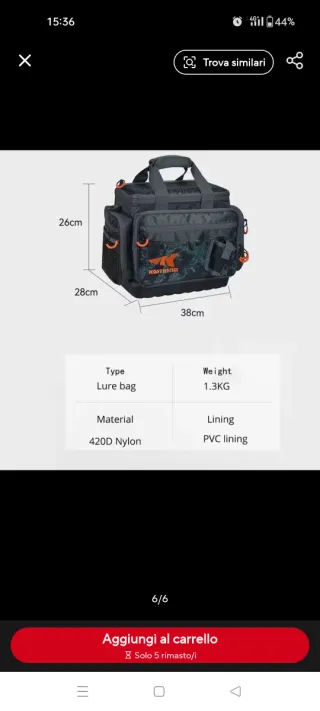 Borsa da pesca KASTKING