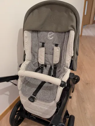 Carrito Jané Muum 2 piezas: Capazo bebe + Silla.