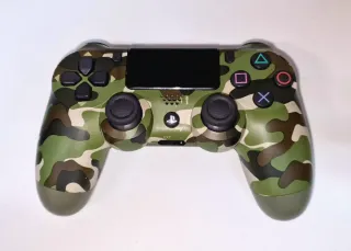 Mando PS4 Camuflaje verde
