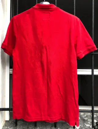 Polo Zara Rojo Talla L