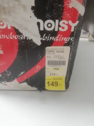 Fijaciones Snowboard Picnic L-41/49