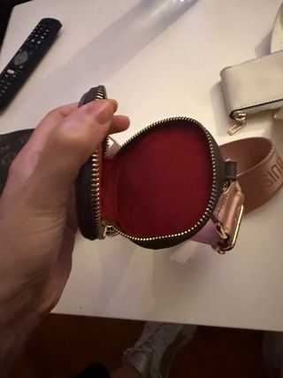 Bolso Louis Vuitton Bandolera Marrón y Rosa