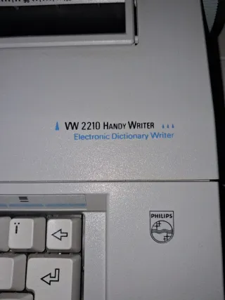 Máquina de escribir eléctrica Philips