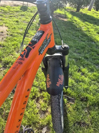 Bicicleta Montaña Rockrider ST 500 Naranja