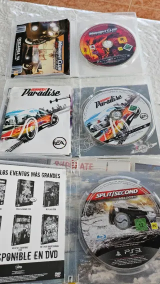 Pack 9 Juegos Conducción PS3