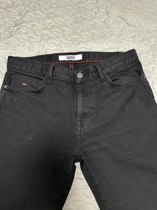 Jeans Tommy Hilfiger Slim W32 L30 Negros