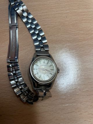 Reloj Seiko Automático Vintage Mujer Plata