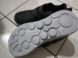 Scarpe bambino nere e grigie