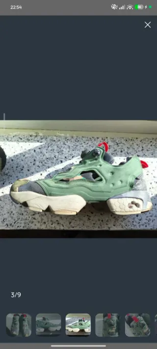 Reebok Insta Pump y Vans