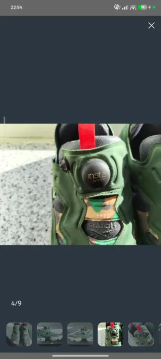 Reebok Insta Pump y Vans