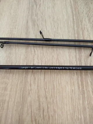 Caña pesca rockfishing Mavllos Delicacy