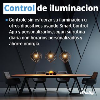 Shelly 1 Mini Gen3 – Relé Interruptor Wi-Fi, 1 Can