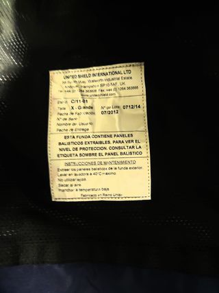 Capa Colete United Shield