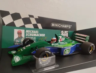 Minichamps F1 Jordan 191 7UP debut Schumacher 1/18
