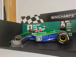 Minichamps F1 Jordan 191 7UP debut Schumacher 1/18