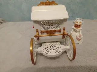 Calesa Carroza Novia Playmobil