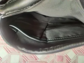 Bolso Misako Negro Tejido