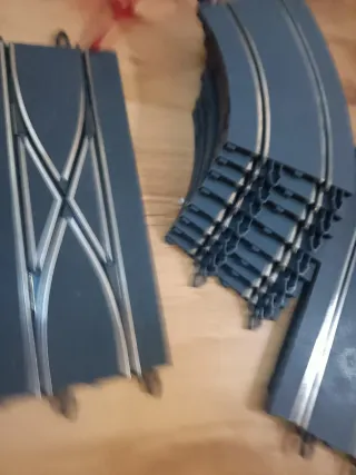 Lote Pistas Scalextric Grises Advance, Analógico