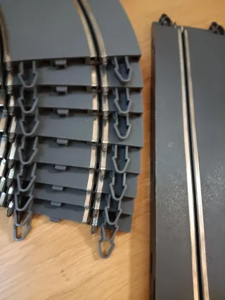 Lote Pistas Scalextric Grises Advance, Analógico