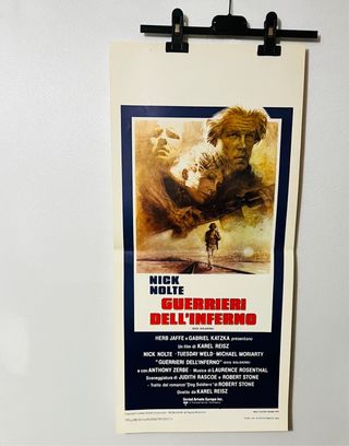 Locandina Cinema Guerrieri dell'Inferno 33x70