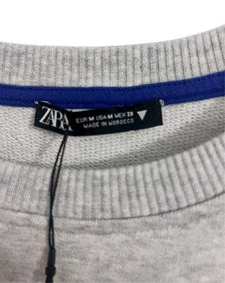 Talla M. Sudadera mujer ZARA “Marcello Velho”