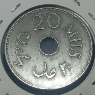 (N°16) PALESTINA 4 MONEDAS DE 1933,1934,1940,1951