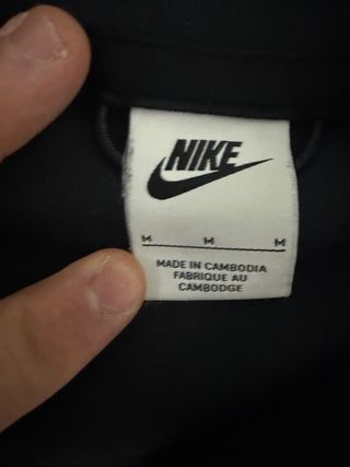 Conjunto Chándal Nike Tech Negro Falta Tintoreria