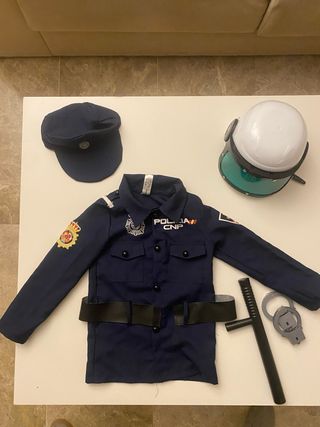 Disfraz Policía Niño + Casco