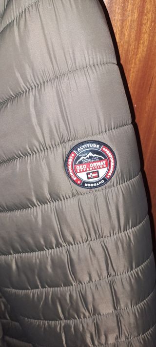 Chaqueta acolchada verde Talla L