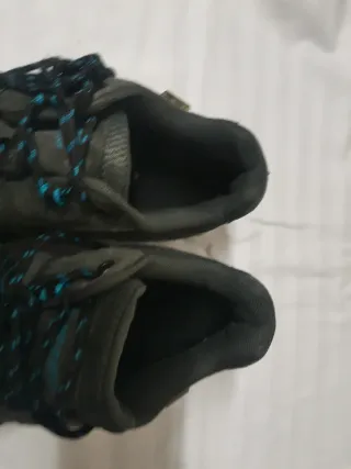 Zapatillas senderismo HI-TEC grises y azules