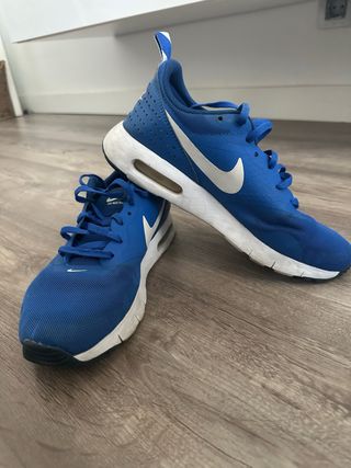 Nike Air Max Tavas Azul y Blanco