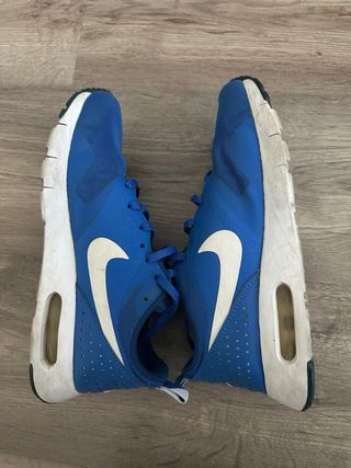 Nike Air Max Tavas Azul y Blanco