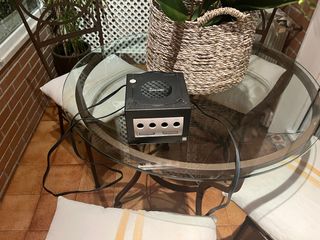 Nintendo GameCube Negra + Disco Poke coloseum