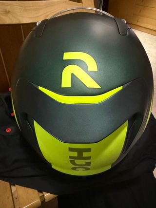 Casco Moto HJC RPHA 11 Verde/Negro