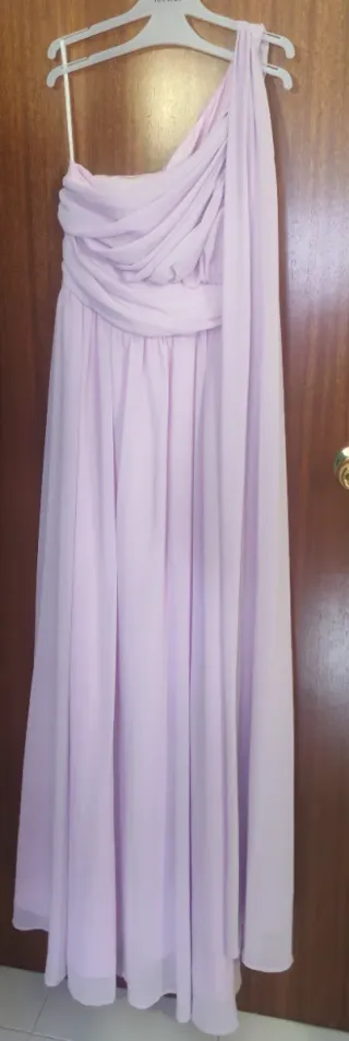 Vestido de fiesta morado