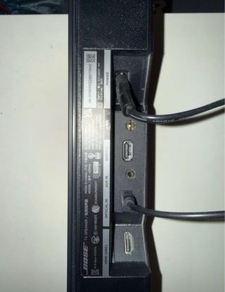 Barra de Sonido Bose Negra