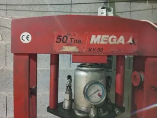 Prensa Hidráulica Manual 50 Toneladas MEGA