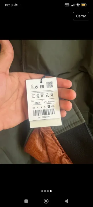 Cazadora Bomber Pull&Bear Verde