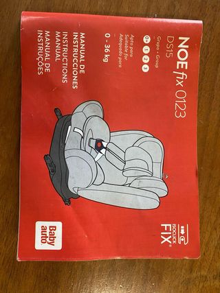 Silla Coche BabyAuto Noe Fix Infantil