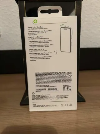 Funda iPhone 17 Pro Transparente