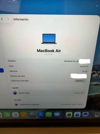 MacBook Air Apple M1 16GB