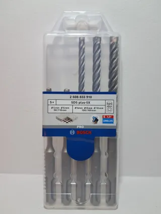 Set 5 Brocas Bosch SDS plus-5X