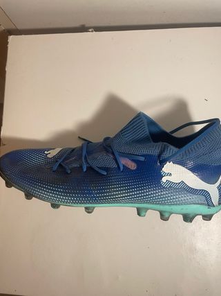Botas Fútbol Puma Future Azules Talla 43
