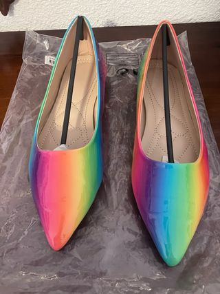 Bailarinas planas multicolor
