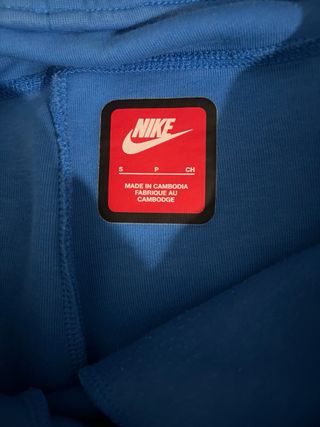 Pantalón Nike Tech Fleece Azul Talla S