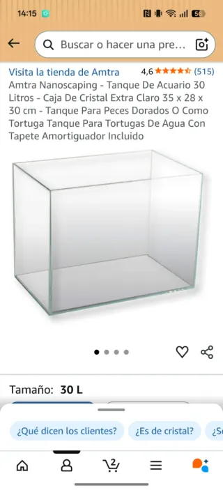 Acuario 30L (leer descripción