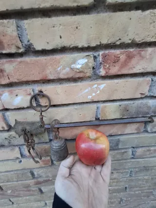 Báscula Romana Antigua