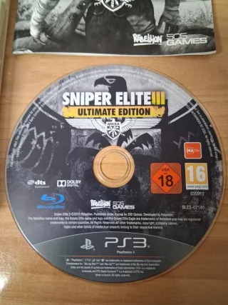 Sniper Elite III Ultimate Edition PS3