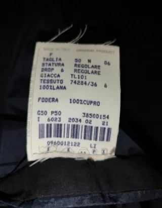 Completo elegante uomo Flying Cross